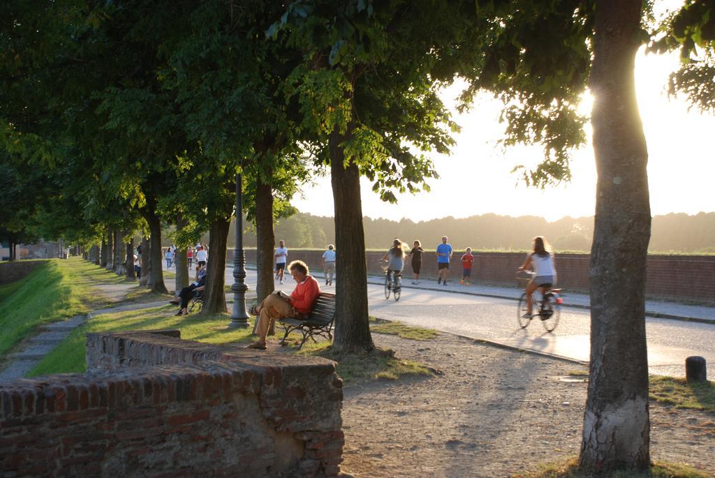 S. Agostino Fronte Mura Lucca Eksteriør billede